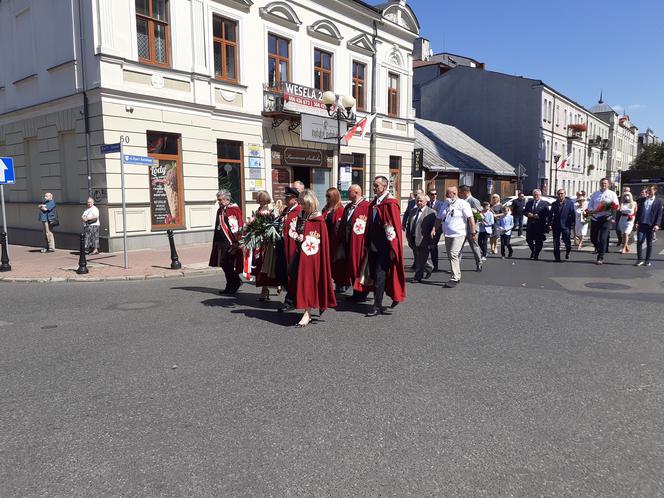 Odsłonięcie tablicy upamiętniającej 100-lecie Cudu nad Wisłą