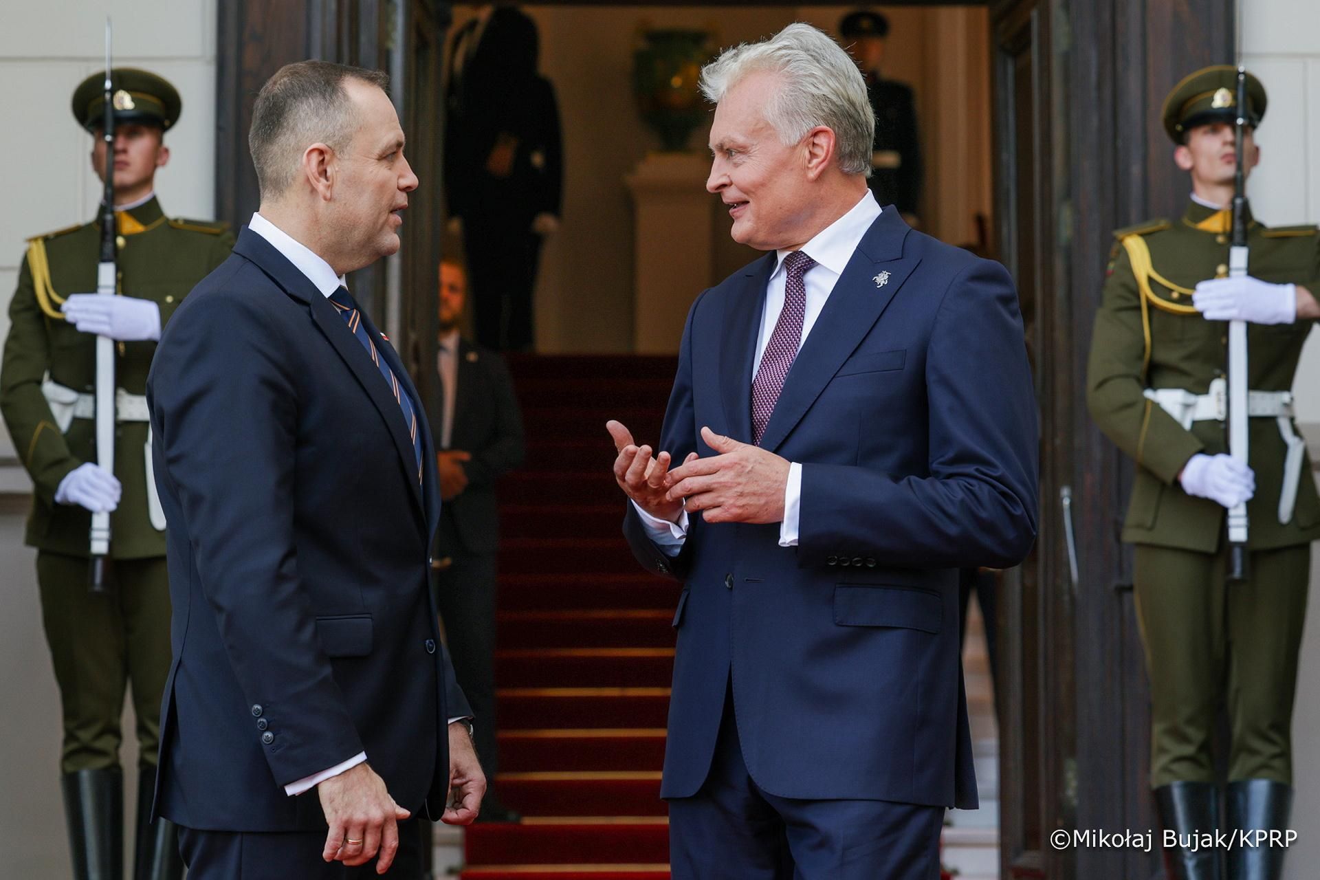 Prezydent Nawrocki z wizytą na Litwie. Padły znaczące słowa o Trumpie