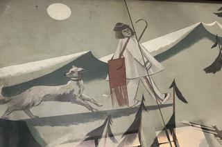 Malowidło Zofii Stryjeńskiej w Domu Wedla w Warszawie - zdjęcia