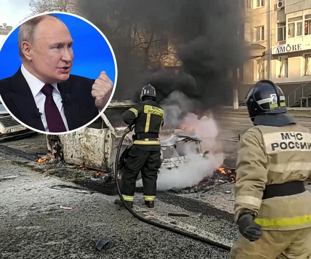 Putin grozi Ukrainie nasileniem ataków