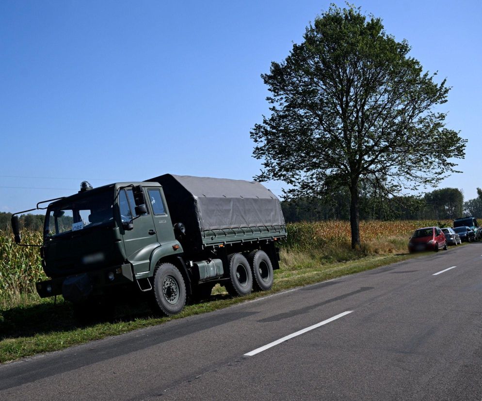 Dron znaleziony pod Kielcami. To trzeci w woj. świętokrzyskim