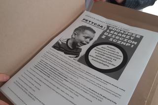 Protest rodziców w ICZMP w Łodzi