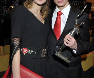 Kamil Stoch z żoną na Konkursie Chopinowskim