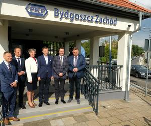 Dworzec Bydgoszcz Zachód oficjalnie otwarty dla podróżnych [ZDJĘCIA]