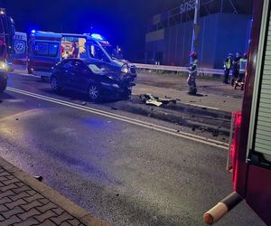 29.07.25 Starachowice. Wypadek na wiadukcie
