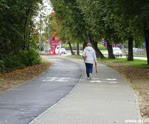 Ścieżka rowerowa przy ul. Limanowskiego