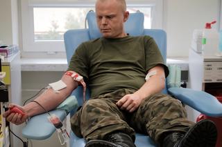 Terytorialsi z Przemyśla zebrali w lipcu 35 litrów krwi dla mieszkańców! 