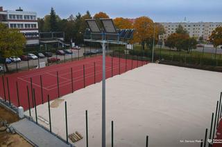 Widoczne postępy prac na Politechnice Białostockiej. Powstaje kompleks kortów i boisk. Zobacz zdjęcia