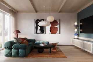 Japandi? Tak, ale na przekór zasadom! Architekci nie bali się i poszli na żywioł