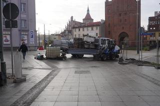 Inwestycja tramwajowa niemal na ukończeniu. Zobacz, jak wyglądają prace w centrum Olsztyna [ZDJĘCIA]