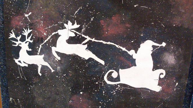 Tak mali artyści widzą św. Mikołaja w kosmosie! 