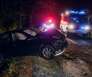 Nocny wypadek pod Morągiem. Nie żyje 37-latek