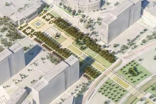 Zielony plac Żelaznej Bramy