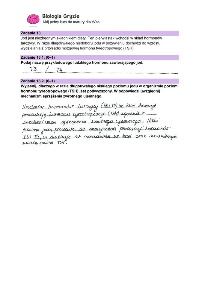 Matura 2024: biologia. Arkusze CKE i odpowiedzi. Poziom rozszerzony [Formuła 2023]