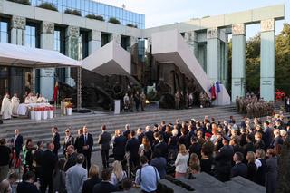 80. rocznica Powstania Warszawskiego. Tak wyglądały uroczystości na pl. Krasińskich