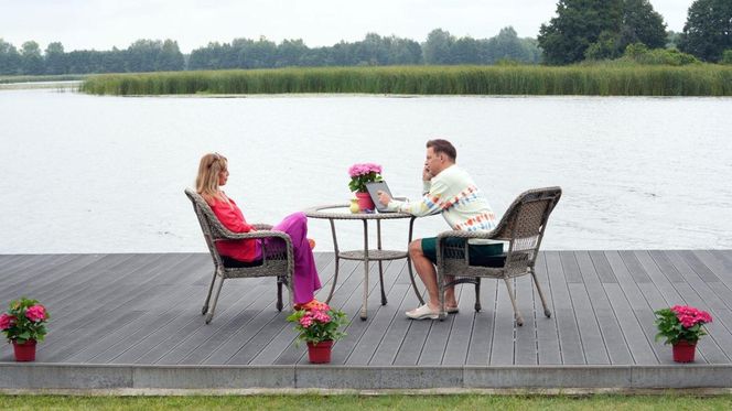 Barwy szczęścia odc. 3116. Łukasz (Michał Rolnicki), Agnieszka (Katarzyna Tlałka) 