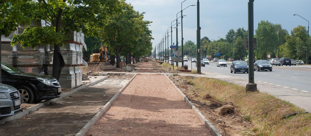 Remont chodników na ul. Puławskiej