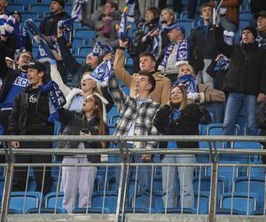 Kibice na meczu Lech Poznań - Ruch Chorzów