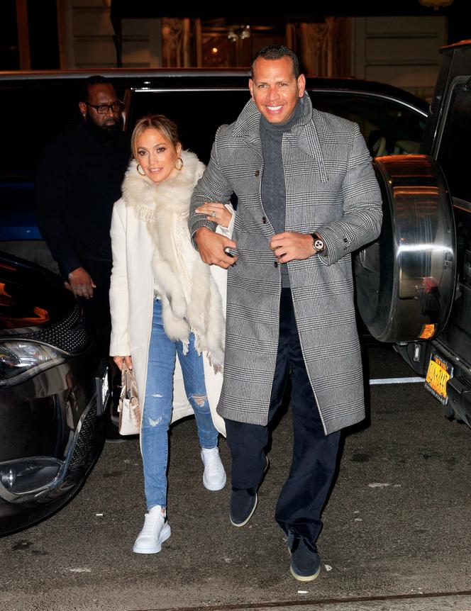 Jennifer Lopez i Alex Rodriguez w Nowym Jorku