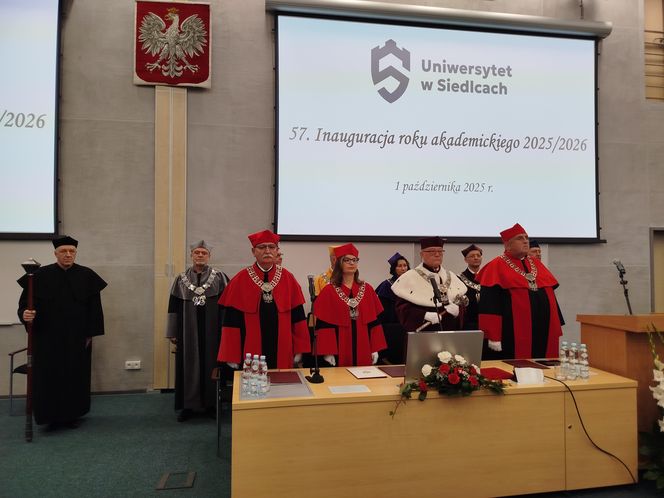 Inauguracja roku akademickiego 2025/2026 w murach Uniwersytetu w Siedlcach
