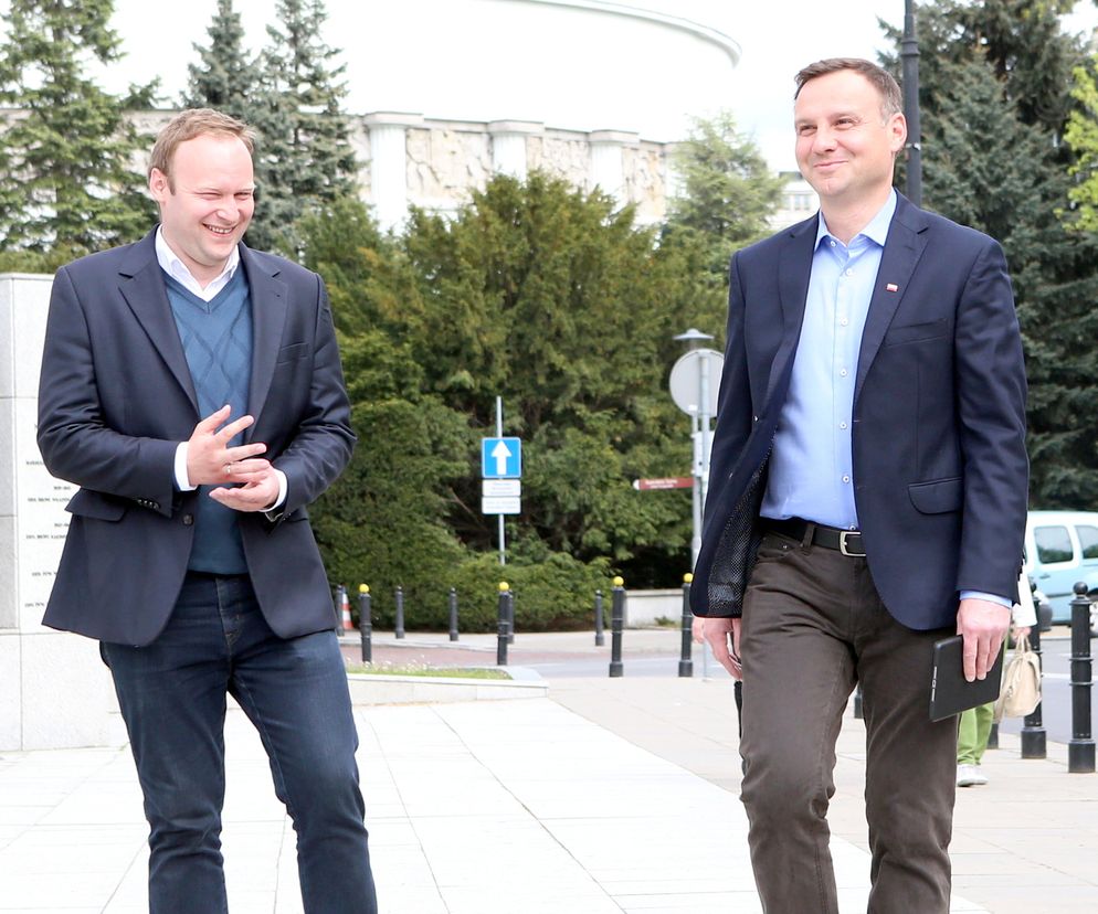 Marcin Mastalerek, Andrzej Duda