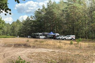 Akcja wojska i policji w Warszawie. Szukają szczątków rosyjskiego drona?