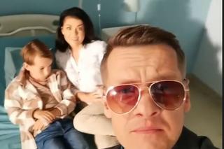 M jak miłość na planie. Misiek (Aleksander Bożyk), Kinga (Katarzyna Cichopek), Piotrek (Marcin Mroczek)