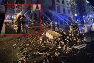 Runęła stara kamienica w centrum Cieszyna! Ewakuowano mieszkańców 