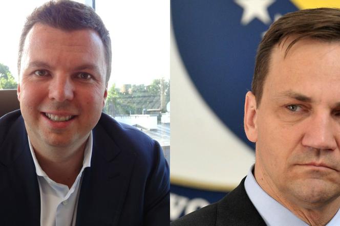 Marek Falenta, Radosław Sikorski