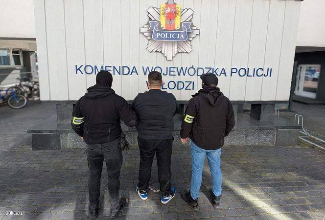 Pseudokibice z Łodzi zatrzymani przez policję. Zdjęcia z akcji