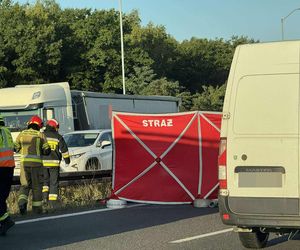 Tragedia na A4 w Rudzie Śląskiej. Nie żyje kierowca toyoty