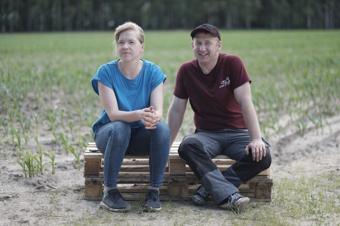 Tomek i Monika z Pokaniewa - bohaterowie serialu Rolnicy. Podlasie