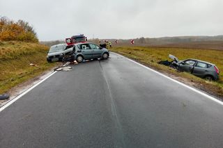 Niebezpieczny poranek na drogach. Karambol, czołówka i poszkodowani. Kierowcy stoją w korkach