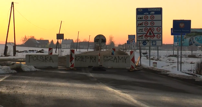 Przejście graniczne ze Słowacją w Suchej Horze