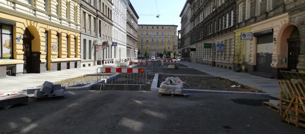 Przebudowa ulicy Małkowskiego w Szczecinie