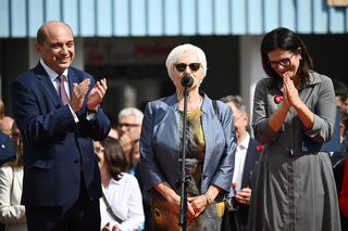 Danuta Wałęsa na obchodach 45. rocznicy podpisania Porozumień Sierpniowych