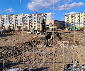 Budowa sklepu ALDI w Skarżysku-Kamiennej