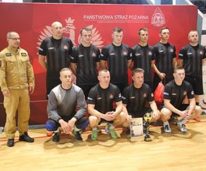 Drużyny eliminacji strefowych Mistrzostw Wielkopolski Strażaków w Piłce Nożnej Halowej