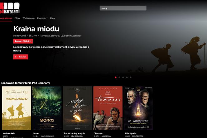 Ruszyło e-kino Pod Baranami