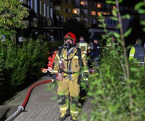 Potężny pożar w Koszalinie