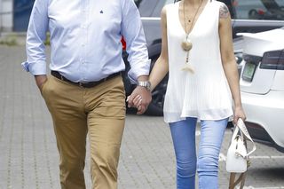 Jacek Rozenek i Maria Samuel