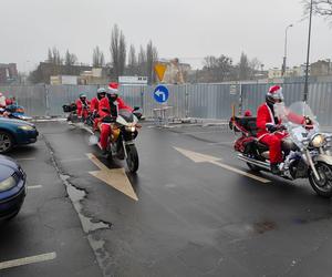 Mikołaje na motocyklach w Manufakturze. Finał corocznej akcji charytatywnej [ZDJĘCIA]