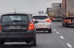 Wypadek na autostradzie A1 w Woźnikach