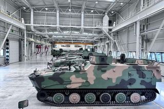 Wóz dowodzenia na podstawie podwozia BWP Borsuk