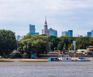 Plaża na Cyplu Czerniakowskim (przy Płycie Desantu)