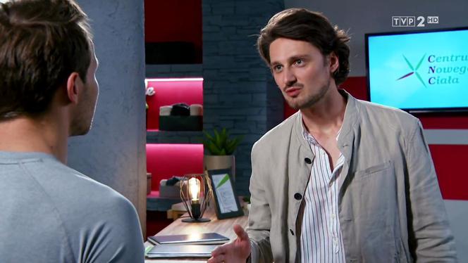 Barwy szczęścia, odcinek 2144. Radek (Filip Kosior), Franek (Mateusz Banasiuk)