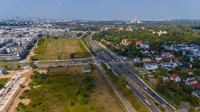 Miasteczko Wilanów w Warszawie. 