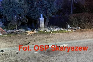 Wypadek w Skaryszewie