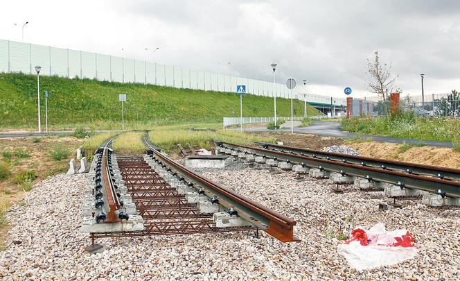 Papiery blokują tramwaj na Tarchomin