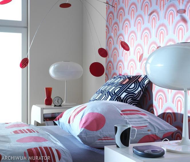 22 x nowoczesna sypialnia z tapetą